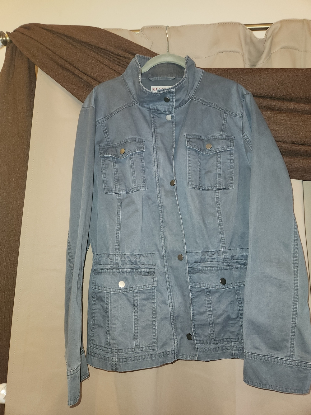 Merona Dusty Blue Utility Jacket for Women
